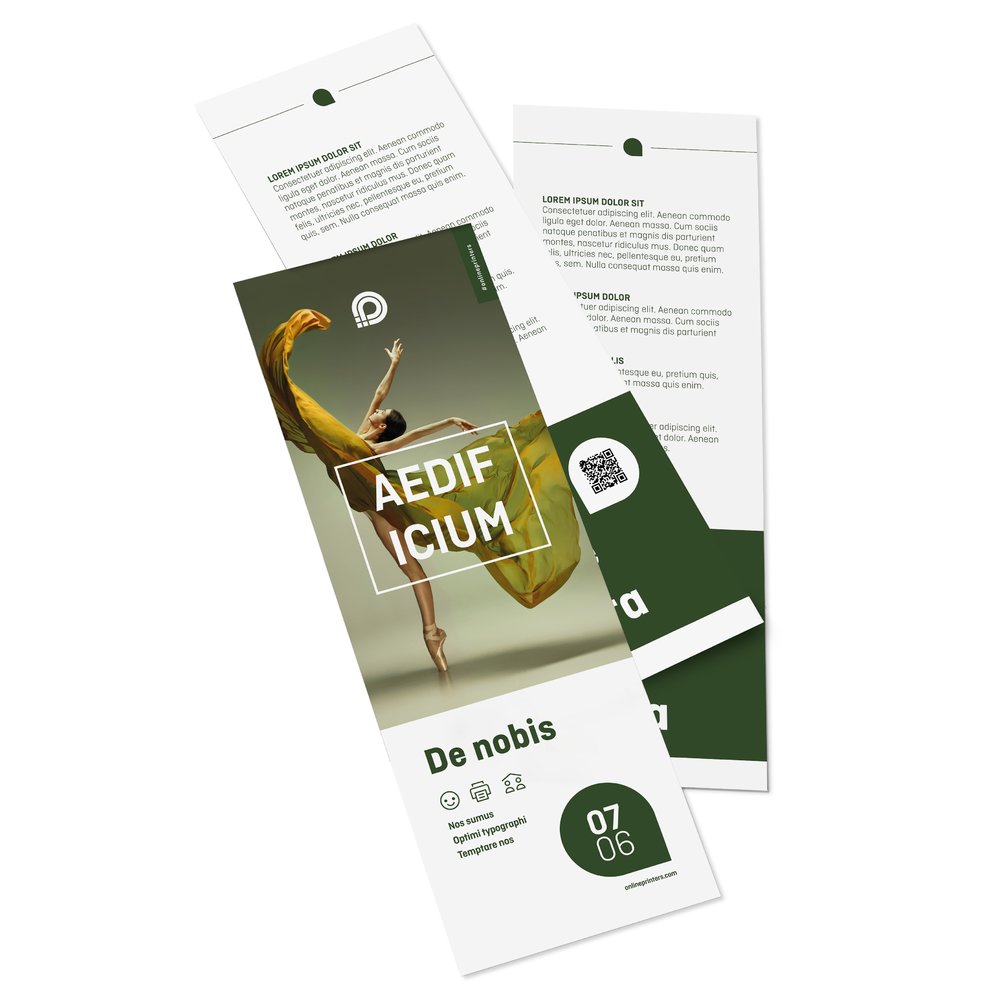 1000 Flyers DL| recto verso | 130 g/m² papier couché