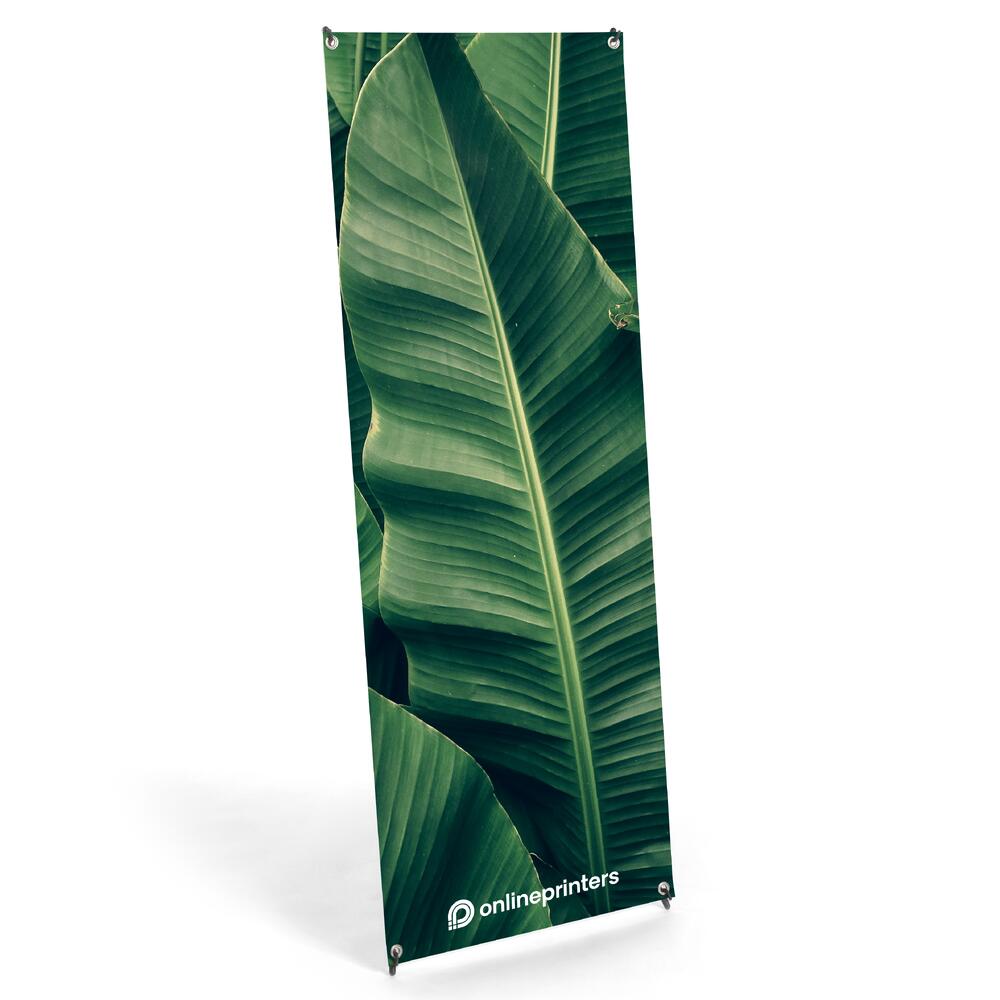 X-Banner | 80 x 200 cm | Totem X-Banner | Totem en X | Système bannière X | 500 g/m² PVC mat