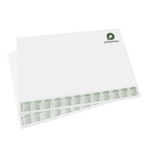 Sous-main en papier.