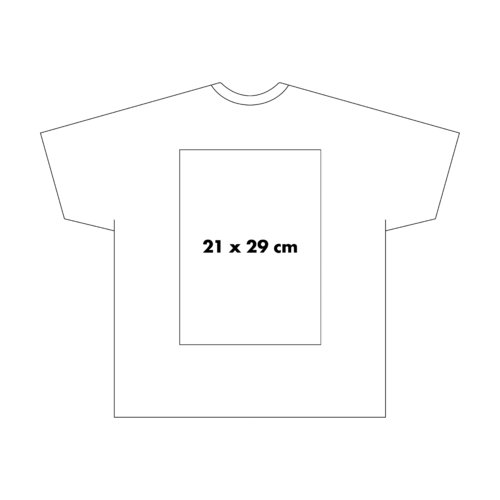 T-shirts en coton  manches courtes et encolure ronde.