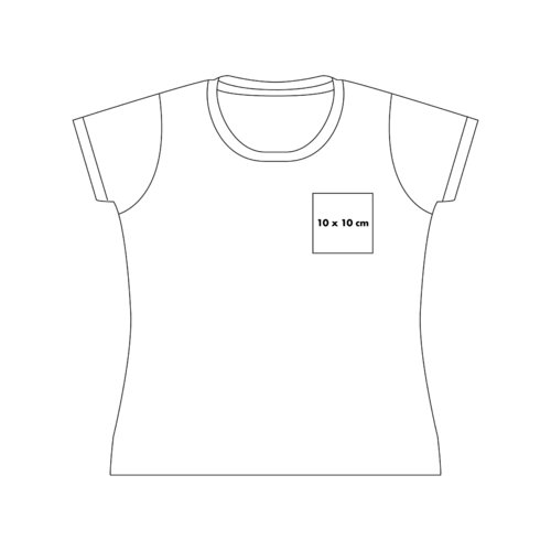 T-shirt en coton avec col rond et manches courtes.