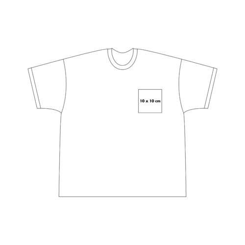 T-shirt en coton avec manches courtes et col rond.
