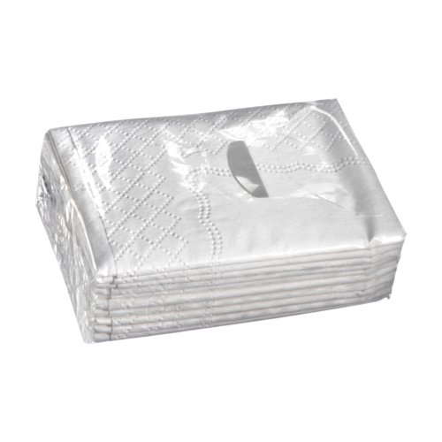 Mouchoirs en papier blancs, 3 plis, par 10.