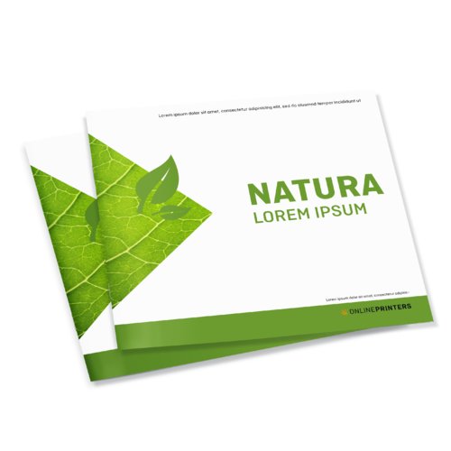 Brochures format paysage écologiques & naturelles, A6 1