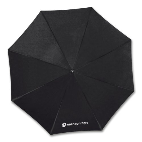 Parapluie pliant automatique noir avec toile.