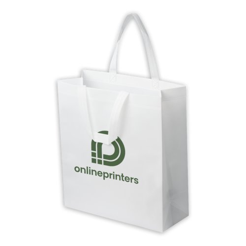 Sac lamin non-tiss avec poignes.