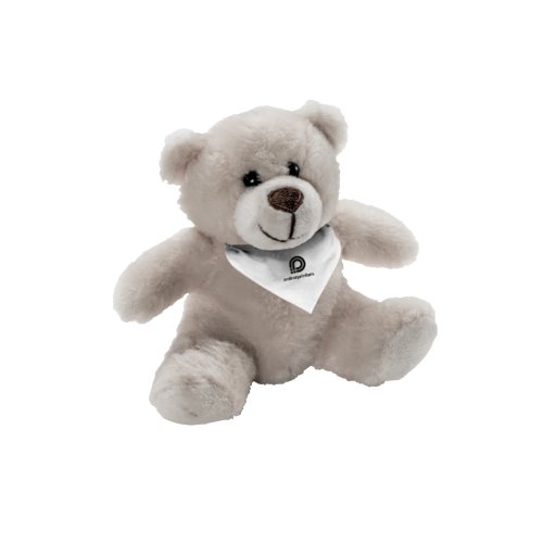 Ours en peluche beige avec rembourrage doux.