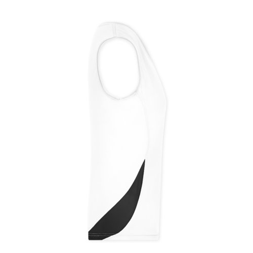 Dbardeur blanc/noir en polyester pour femme.