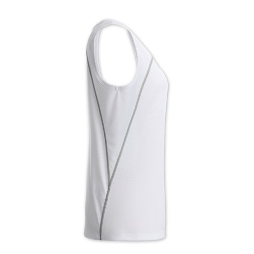 Dbardeur de sport blanc en polyester pour femme.