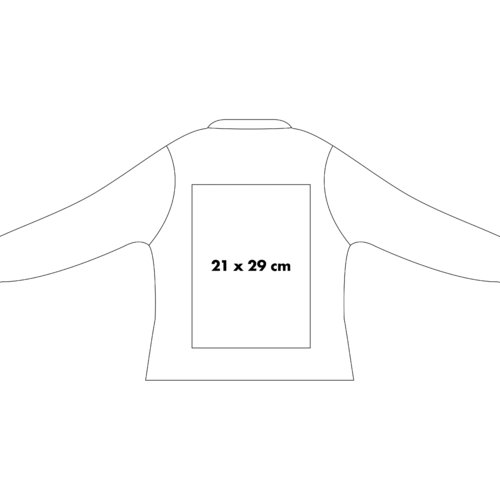 Veste en polaire avec fermeture clair intgrale et poches latrales.
