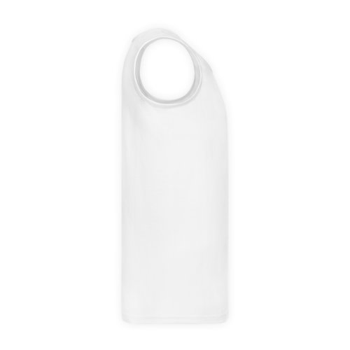 Dbardeur blanc en coton pour hommes.