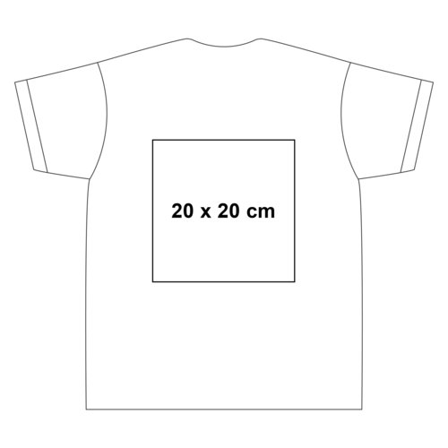 T-shirt basique en tissu pour garons, manches courtes.