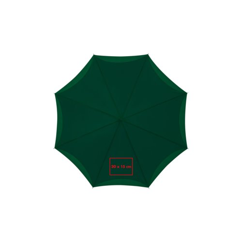 Parapluie pliant vert avec housse.