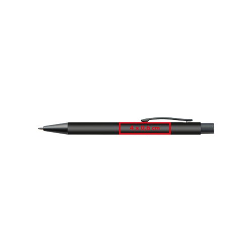 Stylo  bille en plastique avec clip.