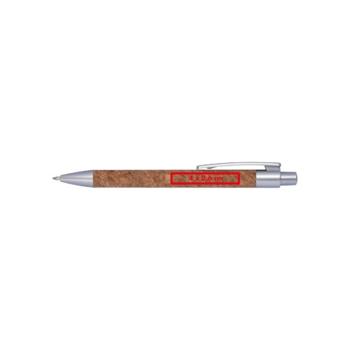 Stylo  bille en lige avec clip et mcanisme  pression.