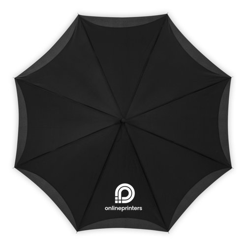 Parapluie pliant gris  motif.