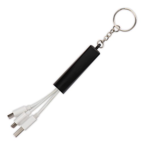 Porte-clés avec câble de recharge LED Paulista (échantillon) 1