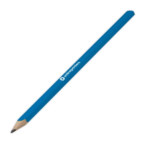 Crayon en bois bleu pour crire et dessiner.