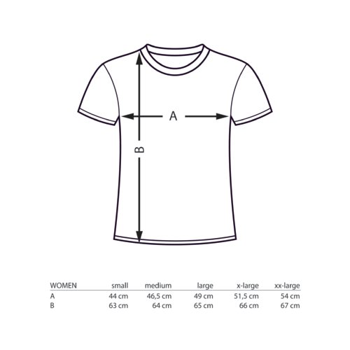 T-shirt en coton avec col rond et manches courtes.