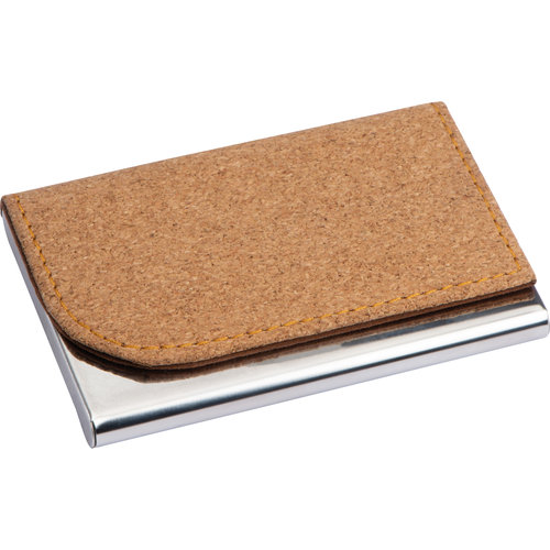 tui  cartes de visite beige en lige et mtal.