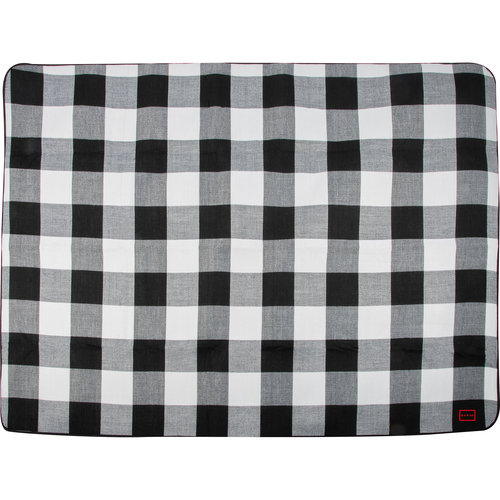 Couverture de pique-nique  carreaux avec dessous impermable.