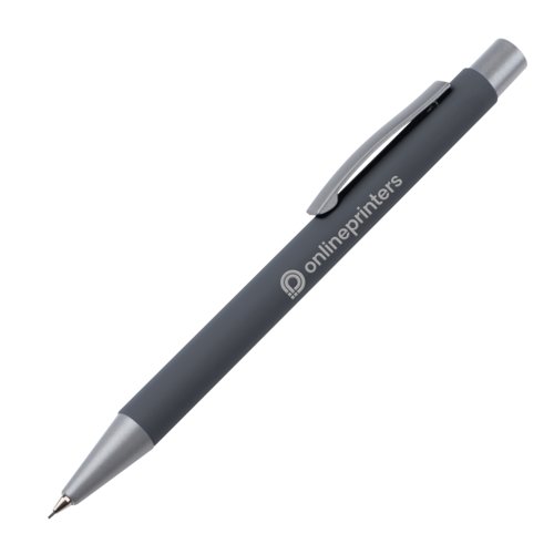 Porte-mine anthracite avec clip et mines.