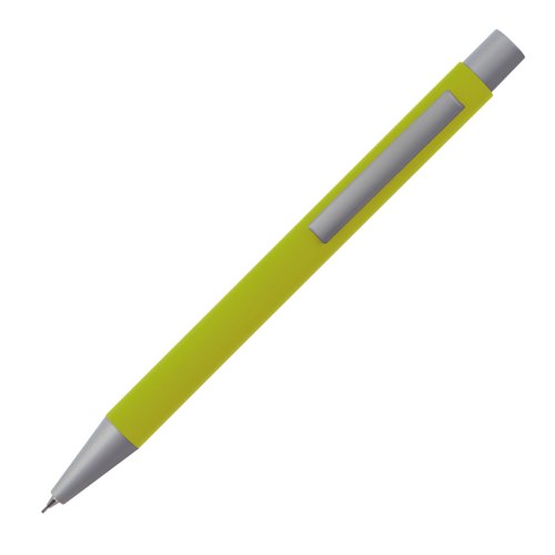 Porte-mine vert pomme avec clip et mines.