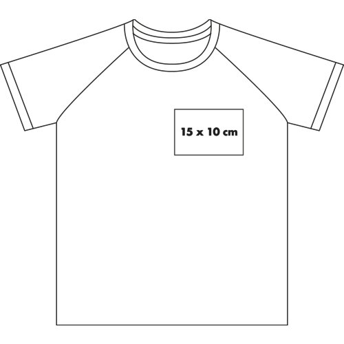 T-shirt de sport blanc pour hommes  manches courtes.