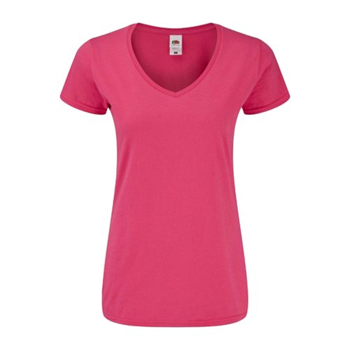 T-shirts femme col V Fruit of the loom, échantillons 5