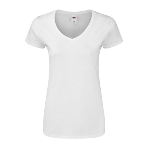 T-shirts femme col V Fruit of the loom 2