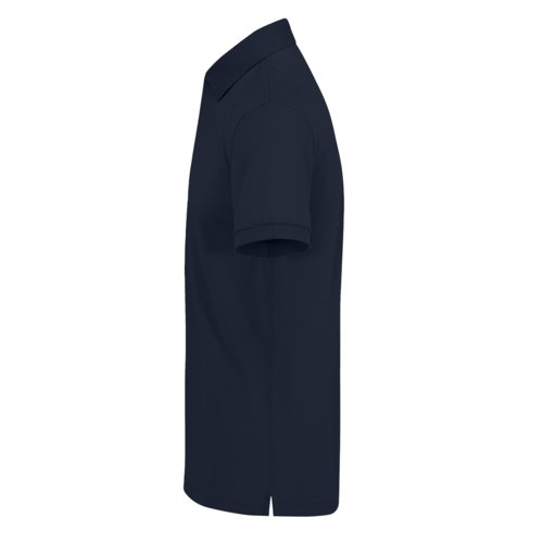 Polo en coton bleu marine pour homme  manches courtes.