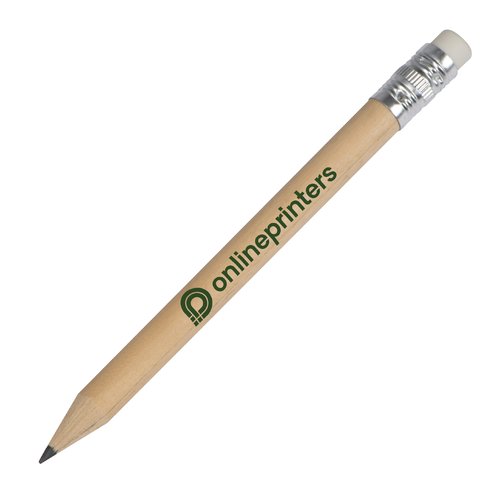 Crayon en bois avec gomme  l'extrmit.
