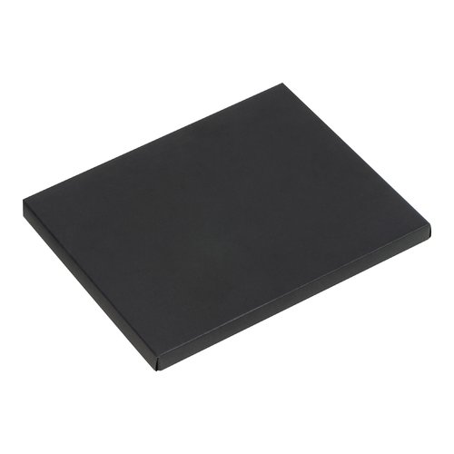 Ensemble de cahiers gris argent avec couverture rigide.