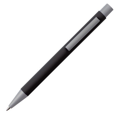 Ensemble d'criture noir avec stylo  bille et tui.