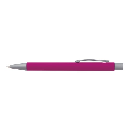 Ensemble d'criture rose avec stylo  bille et tui.