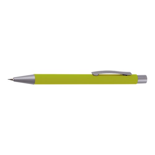 Set d'criture vert pomme comprenant un stylo  bille et un crayon.