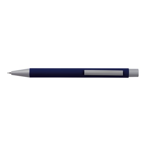 Ensemble d'criture bleu fonc avec stylo  bille et roller.