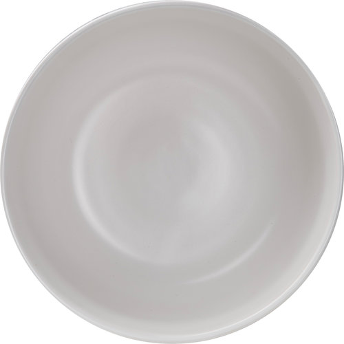 Bol rond en cramique blanche.
