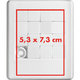 Puzzle coulissant blanc en plastique avec pices mobiles.
