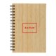 Coffret cadeau avec carnet et stylo en bambou.