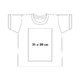 T-shirt en coton avec manches courtes et col rond.