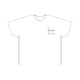 T-shirt blanc en coton avec encolure ras du cou.