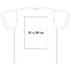 T-shirt  col en V en tissu avec manches courtes.
