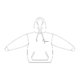 Sweat  capuche en coton avec capuche et poche kangourou.