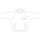 Veste de survtement en tissu avec fermeture clair intgrale et poches.