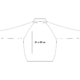 Veste de survtement en coton avec fermeture clair intgrale.