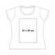 T-shirt en coton  manches courtes.