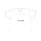 T-shirt en coton  manches courtes et col rond.