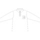 Polo  manches longues en coton avec patte boutonne.