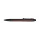Stylo  bille noir avec mcanisme rotatif et stylet pour cran tactile.
